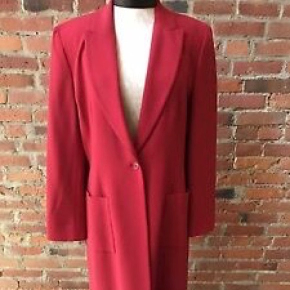 Vintage 90s Garfield Marks Lightweight Long Jacket - Picture 7 of 7